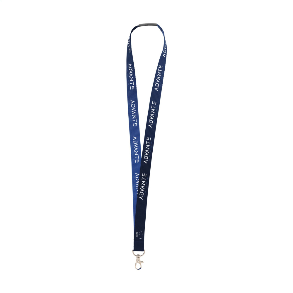 Logotrade promotional product picture of: Lanyard Sublimation Safety RPET 2 cm lanyard